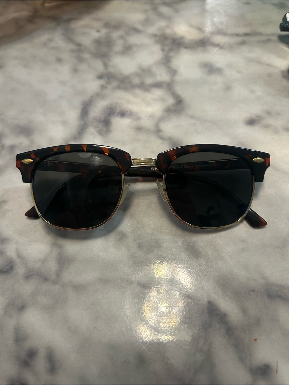Shady Rays Oakmont Cl-33 Tortoise Frame Polarized Sunglasses
